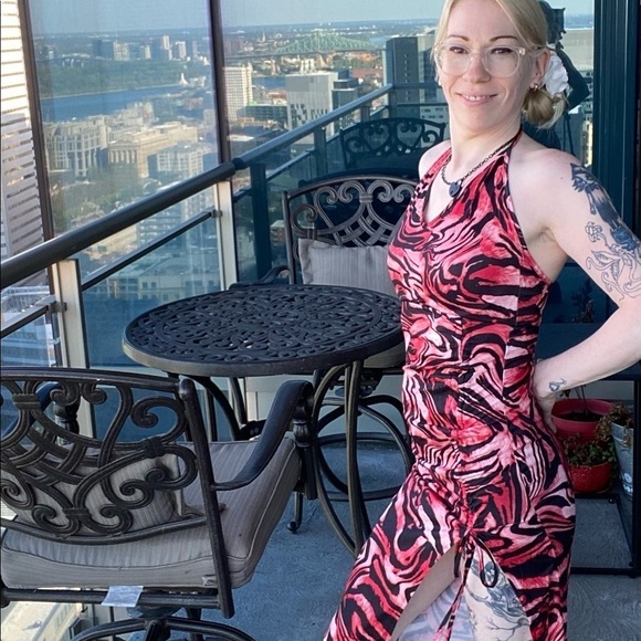 Women's Slit Dress XS/ Robe fendue pour femme XS - Picture 5 of 8